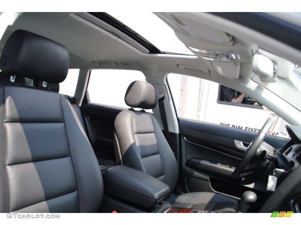 Black Interior 2010 Audi A6 3.0 TFSI quattro Avant Photo #68400174