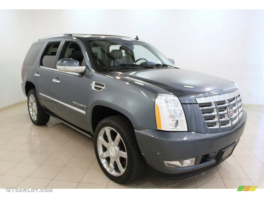 Stealth Gray 2008 Cadillac Escalade AWD Exterior Photo #68400654