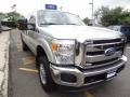 2011 Ingot Silver Metallic Ford F350 Super Duty XLT Crew Cab 4x4  photo #11