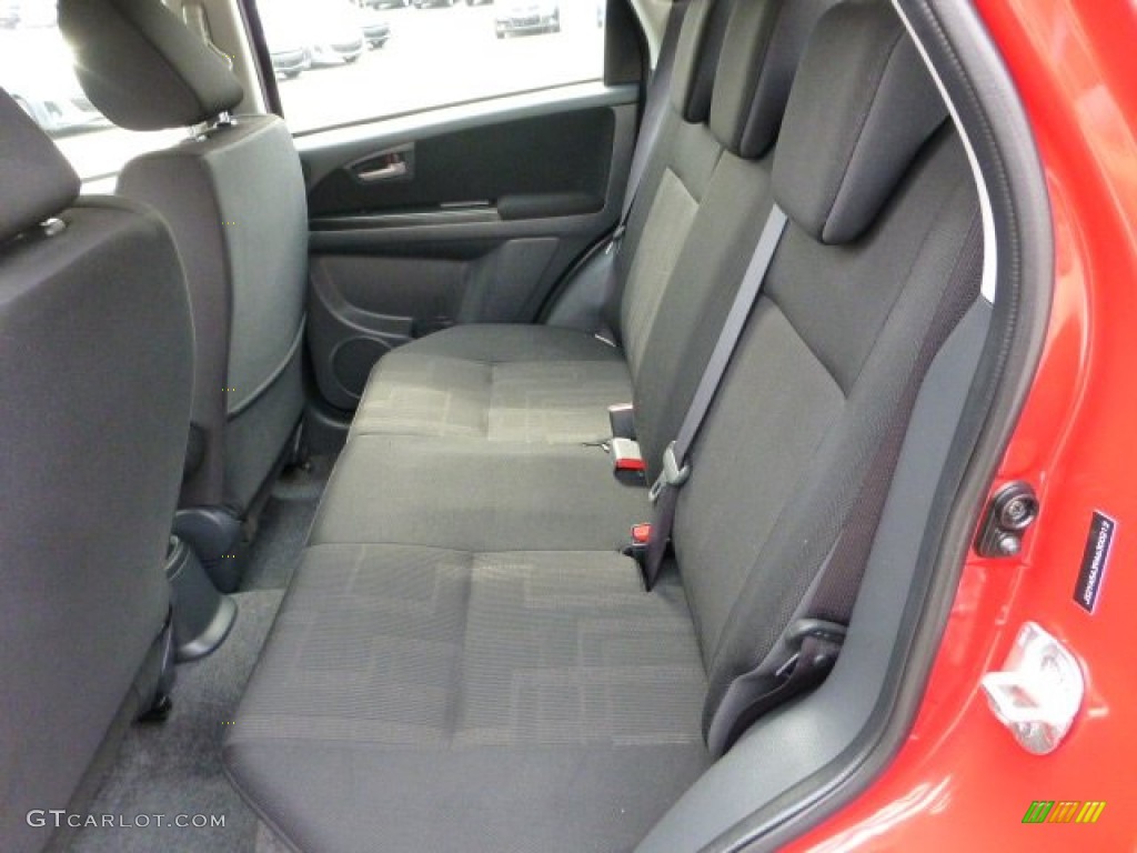 Black Interior 2010 Suzuki SX4 Crossover Photo #68401332