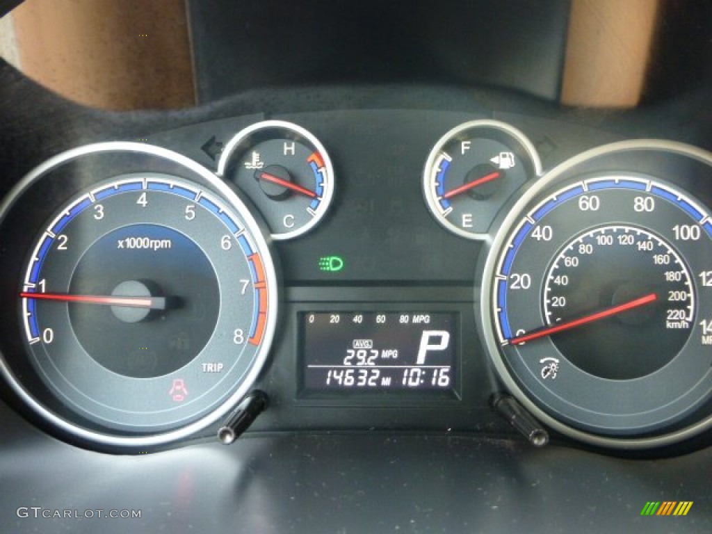 2010 Suzuki SX4 Crossover Gauges Photos