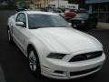 2013 Performance White Ford Mustang V6 Premium Coupe  photo #2