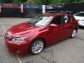 Matador Red Mica 2012 Lexus CT 200h Hybrid Premium Exterior