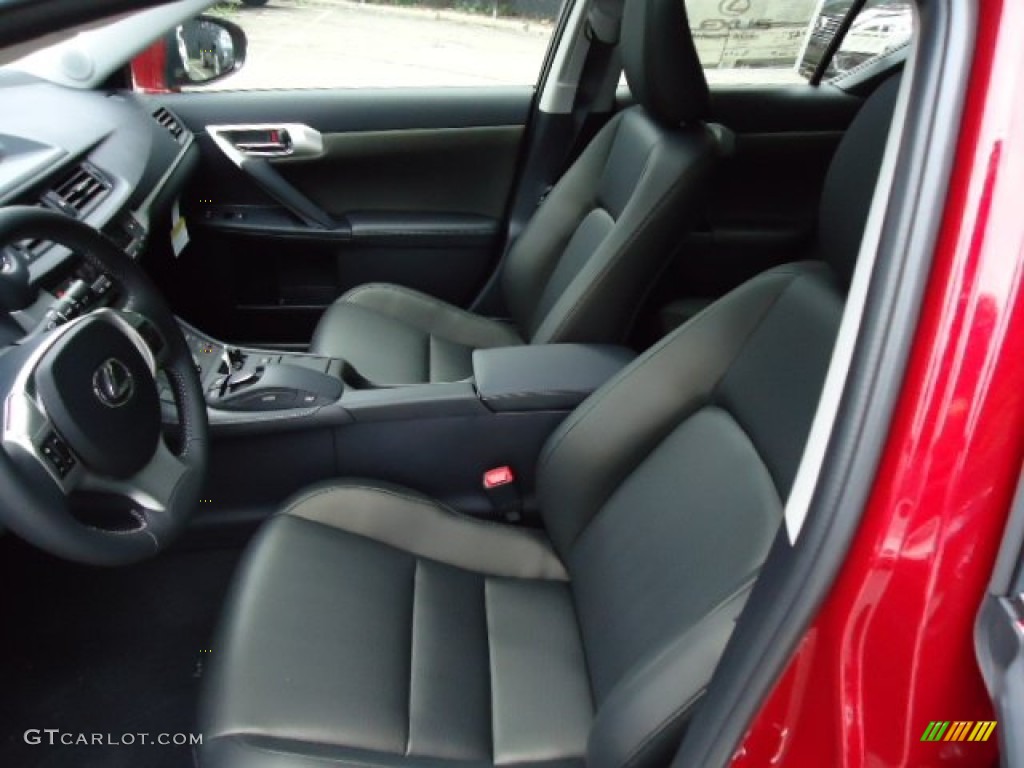 2012 Lexus CT 200h Hybrid Premium Front Seat Photo #68401797