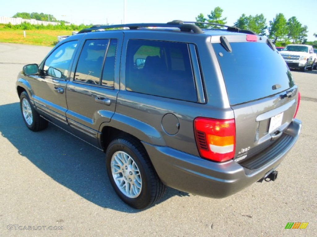 2003 Grand Cherokee Limited 4x4 - Graphite Metallic / Dark Slate Gray photo #5