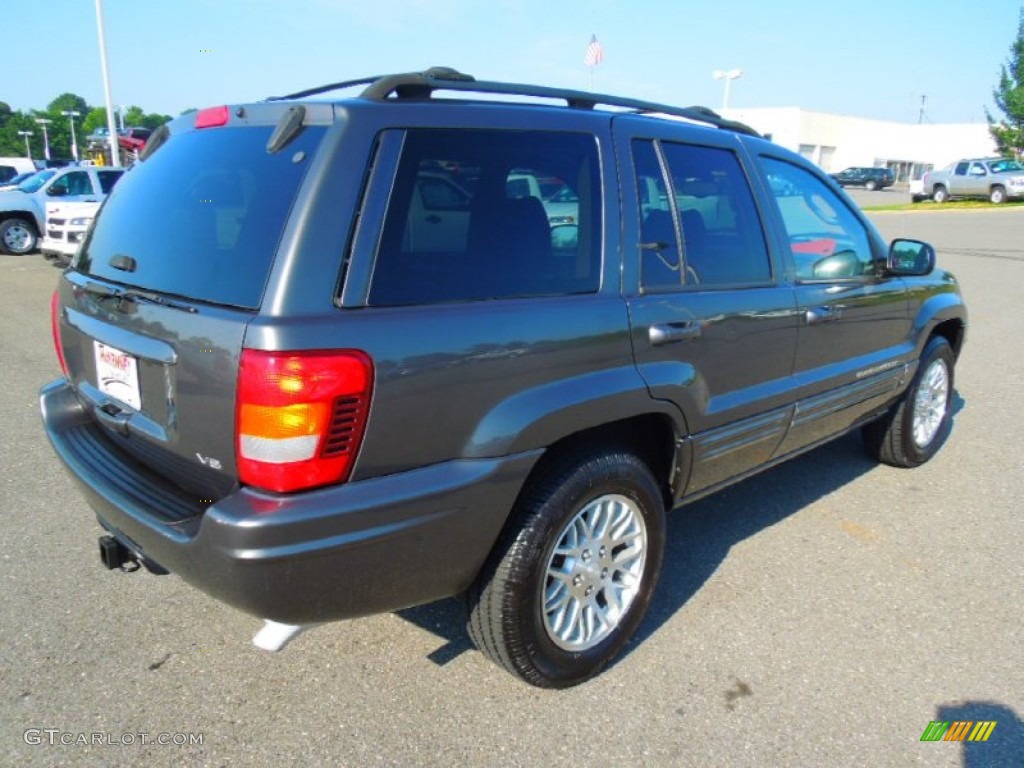 2003 Grand Cherokee Limited 4x4 - Graphite Metallic / Dark Slate Gray photo #6