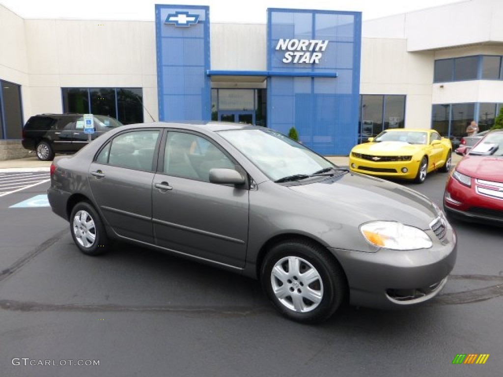 2005 Corolla LE - Phantom Gray Pearl / Light Gray photo #1