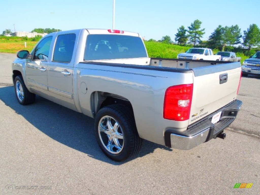 2009 Silverado 1500 LTZ Crew Cab - Silver Birch Metallic / Ebony photo #5