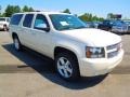 2013 White Diamond Tricoat Chevrolet Suburban LTZ 4x4  photo #2