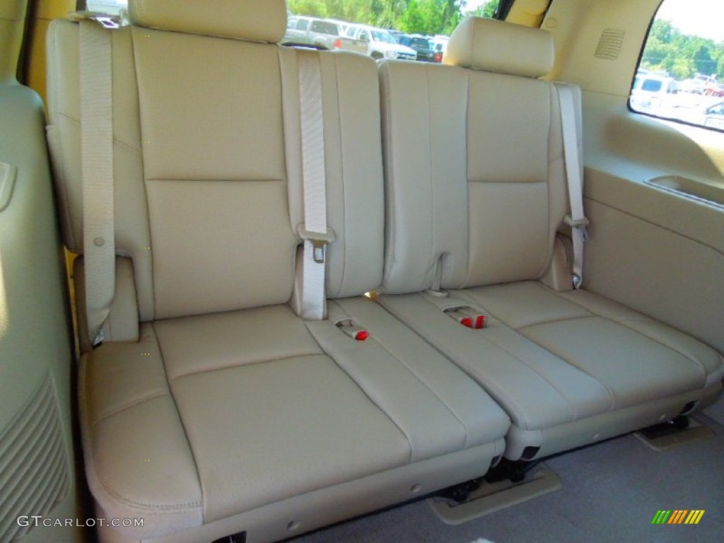 2013 Chevrolet Tahoe LTZ 4x4 Rear Seat Photo #68403219