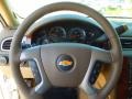 Light Cashmere/Dark Cashmere 2013 Chevrolet Tahoe LTZ 4x4 Steering Wheel