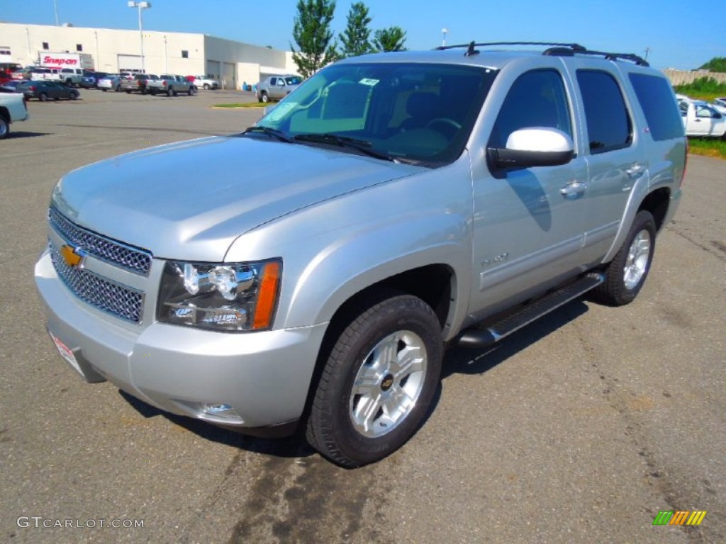 2013 Tahoe LT 4x4 - Silver Ice Metallic / Ebony photo #1