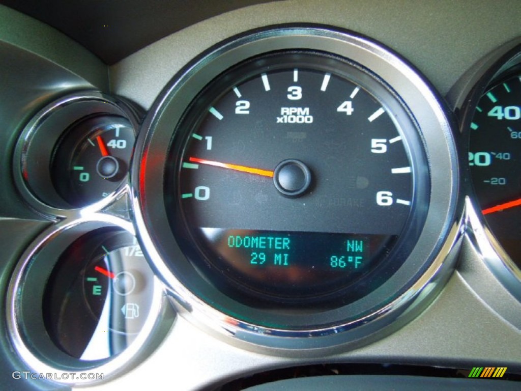 2012 Silverado 1500 LT Crew Cab - Silver Ice Metallic / Light Titanium/Dark Titanium photo #13