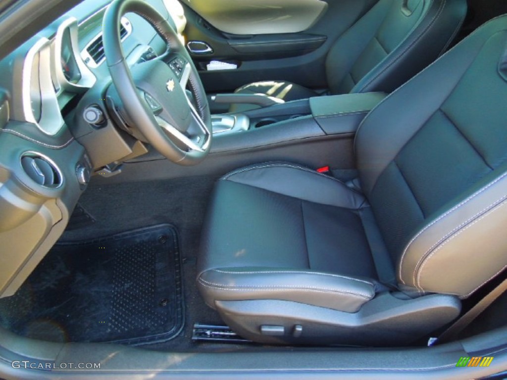 Black Interior 2013 Chevrolet Camaro SS/RS Convertible Photo #68403792
