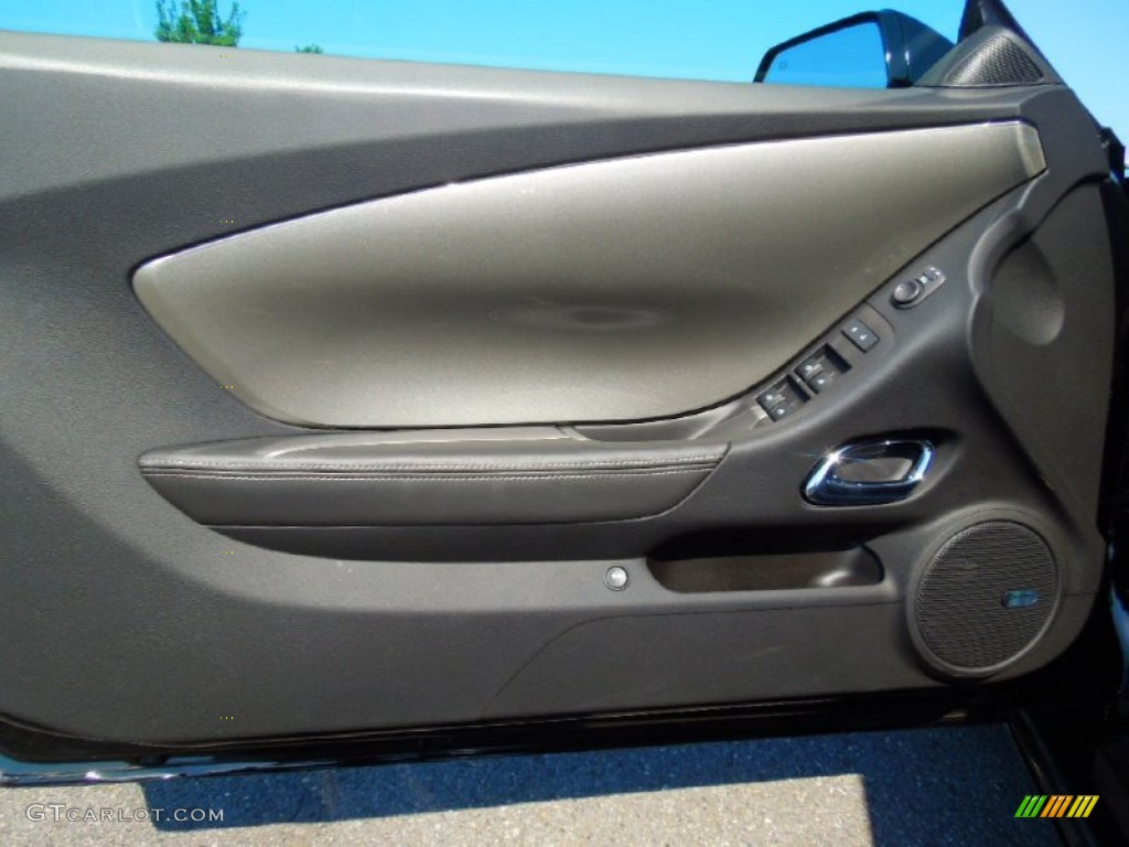 2013 Chevrolet Camaro SS/RS Convertible Black Door Panel Photo #68403798