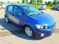 2012 Blue Topaz Metallic Chevrolet Sonic LT Hatch  photo #2