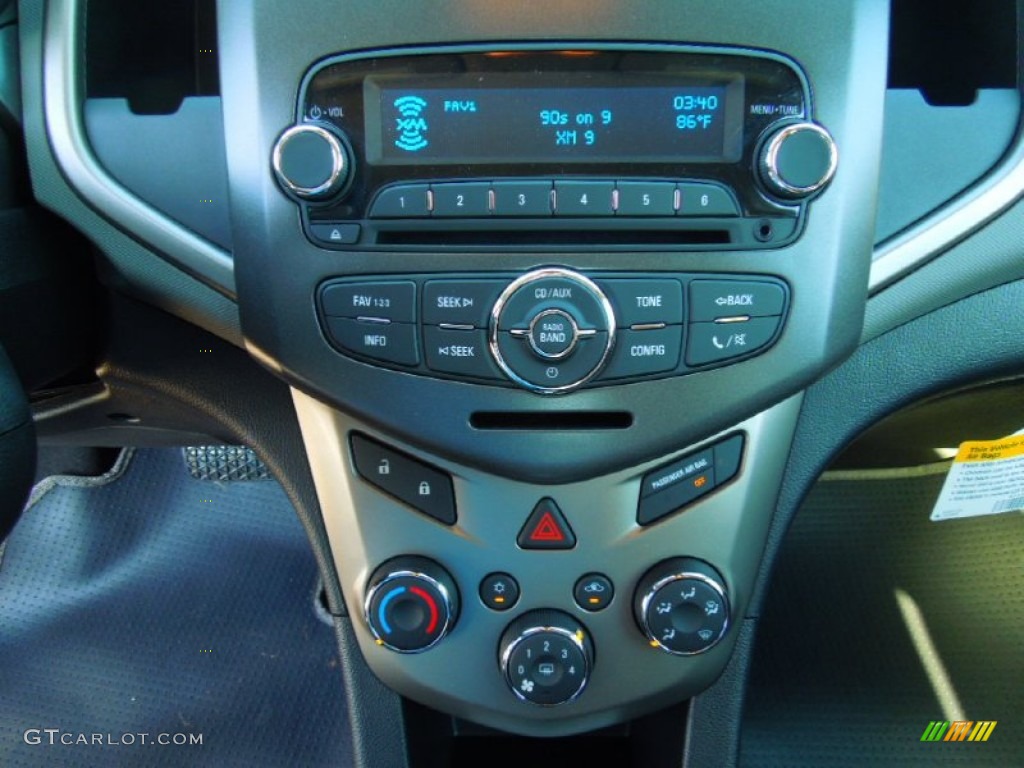 2012 Chevrolet Sonic LT Hatch Controls Photo #68403963
