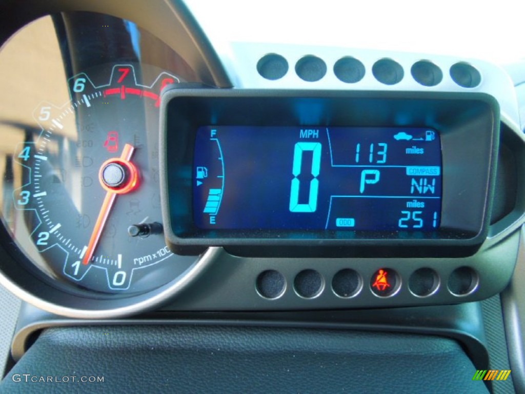 2012 Chevrolet Sonic LT Hatch Gauges Photo #68403969