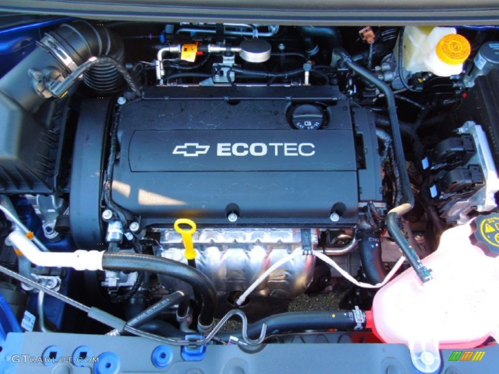 2012 Chevrolet Sonic LT Sedan 1.8 Liter DOHC 16-Valve VVT 4 Cylinder Engine Photo #68404074