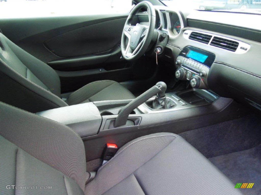 2012 Camaro LT Coupe - Silver Ice Metallic / Black photo #19