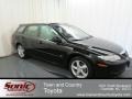 2004 Onyx Black Mazda MAZDA6 s Sport Wagon  photo #1