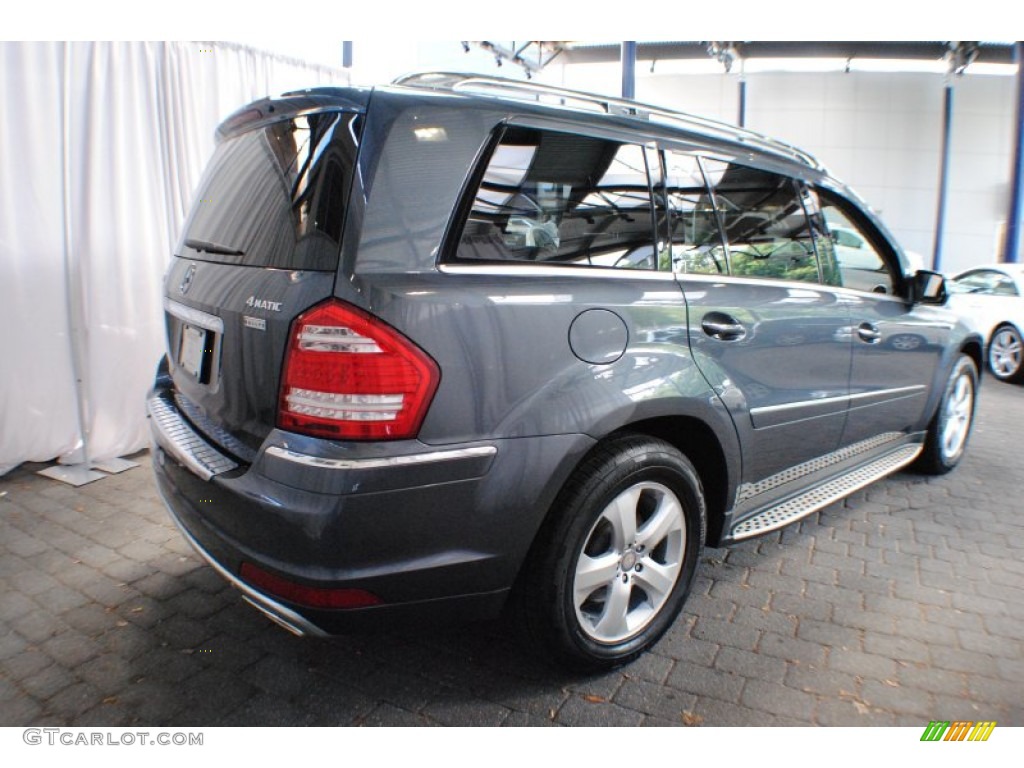 2010 GL 450 4Matic - Steel Grey Metallic / Black photo #6