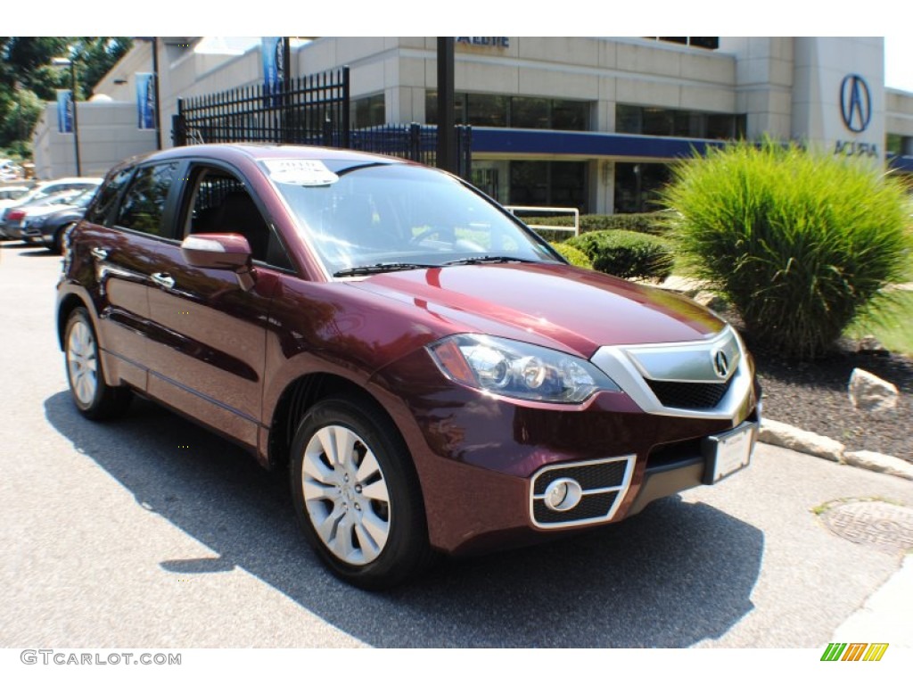 2010 Basque Red Pearl Acura RDX SHAWD 68406365 Photo 1 GTCarLot