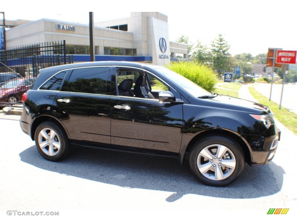 2011 MDX  - Crystal Black Pearl / Ebony photo #3