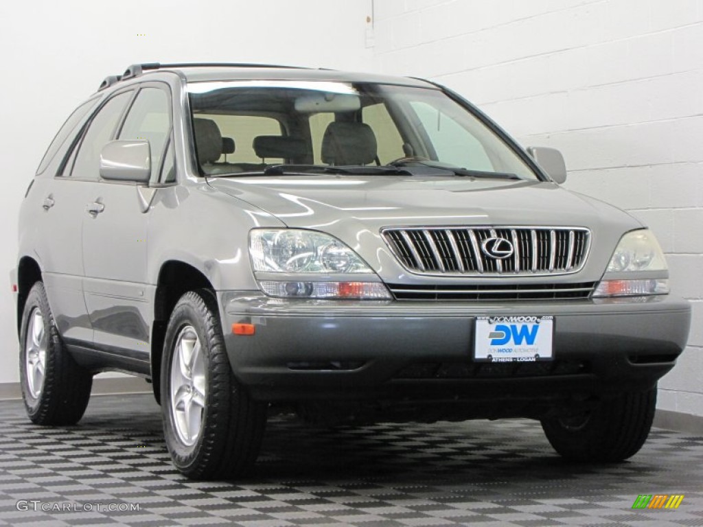 2003 RX 300 AWD - Mineral Green Opalescent / Ivory photo #1
