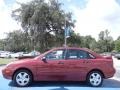 Sangria Red Metallic 2005 Ford Focus ZX4 SES Sedan Exterior