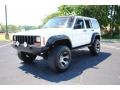 Stone White 1997 Jeep Cherokee Sport 4x4