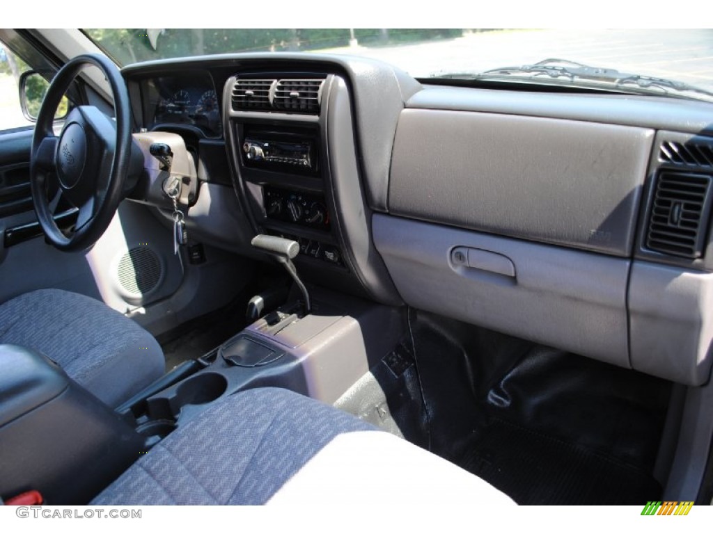 1997 Jeep Cherokee Sport 4x4 Grey Dashboard Photo #68410124