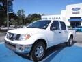 Avalanche White 2008 Nissan Frontier SE Crew Cab