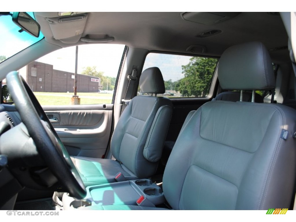 2004 Odyssey EX-L - Midnight Blue Pearl / Quartz photo #15