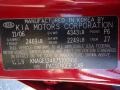 2007 Ruby Red Kia Optima LX V6  photo #24
