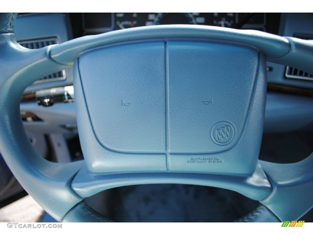 1996 Light Adriatic Blue Metallic Buick Roadmaster Limited
