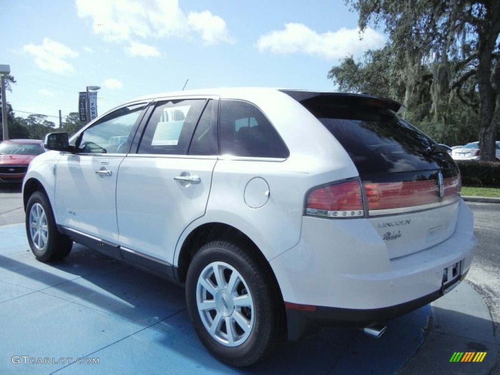 2010 MKX FWD - White Platinum Tri-Coat / Light Camel photo #3