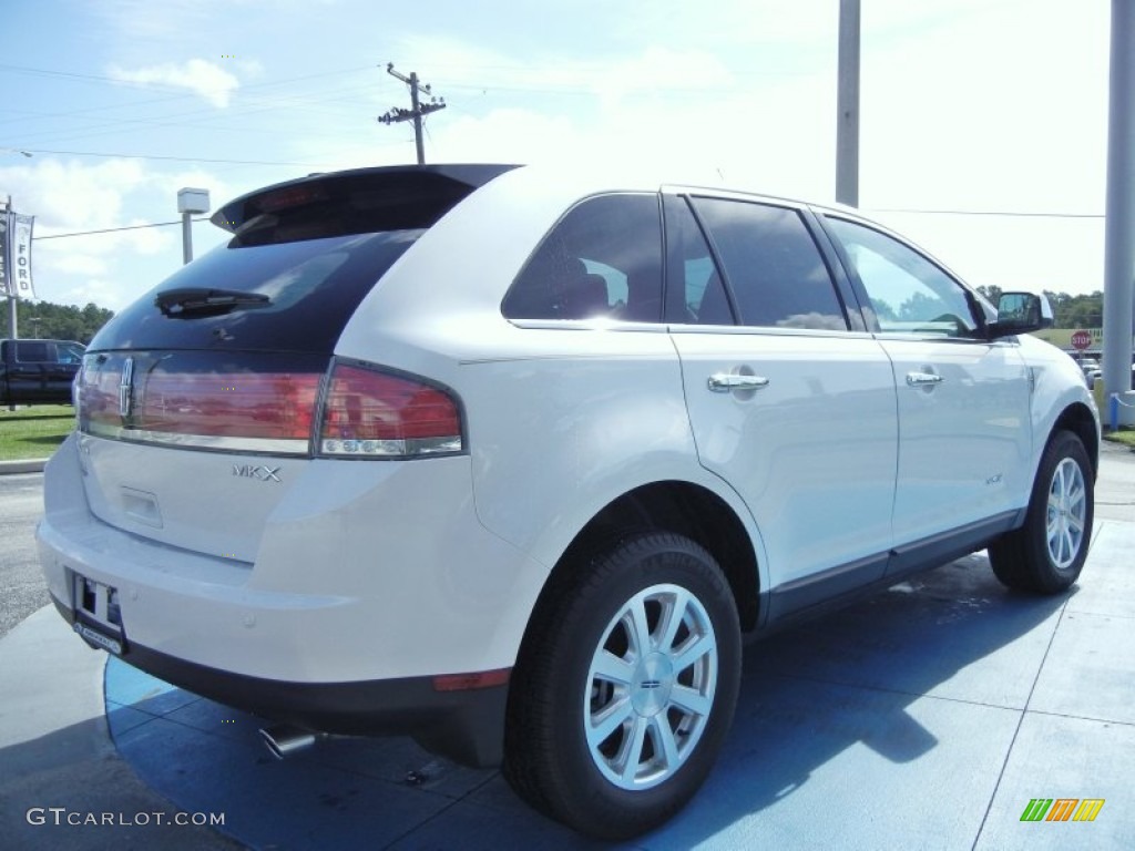 2010 MKX FWD - White Platinum Tri-Coat / Light Camel photo #5