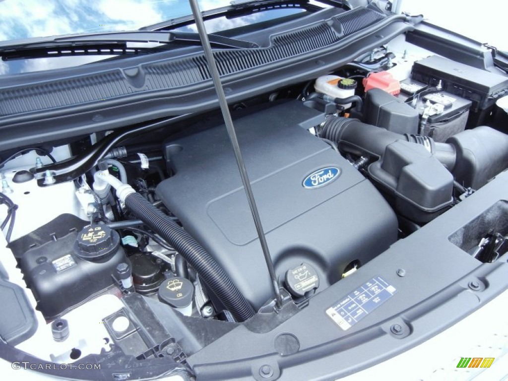 2013 Ford Explorer 4WD 3.5 Liter DOHC 24-Valve Ti-VCT V6 Engine Photo #68411237