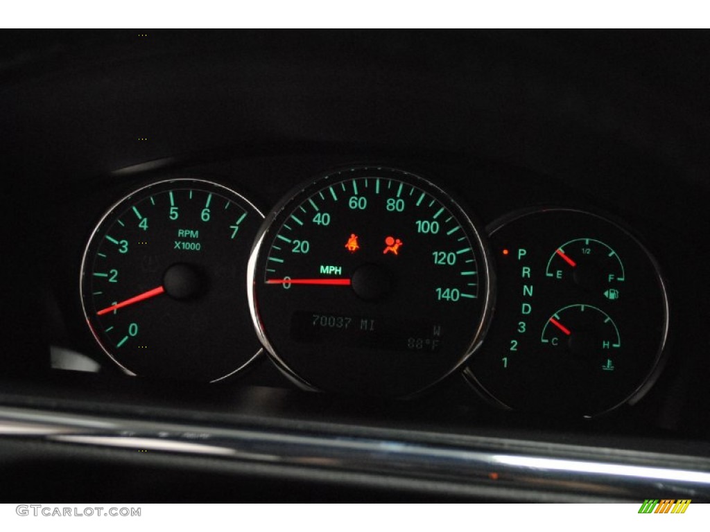2008 Buick LaCrosse CXL Gauges Photo #68411499