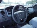 Steel Gray Steering Wheel Photo for 2012 Ford F150 #68411522