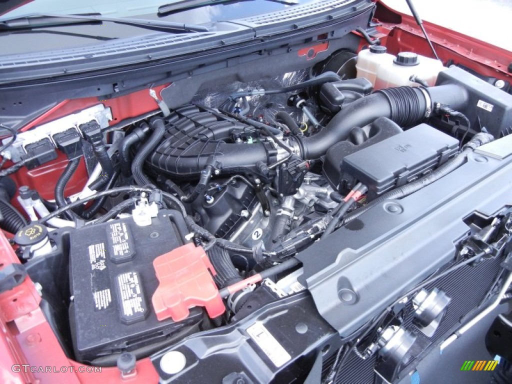 2012 Ford F150 XL Regular Cab 3.7 Liter Flex-Fuel DOHC 24-Valve Ti-VCT V6 Engine Photo #68411558