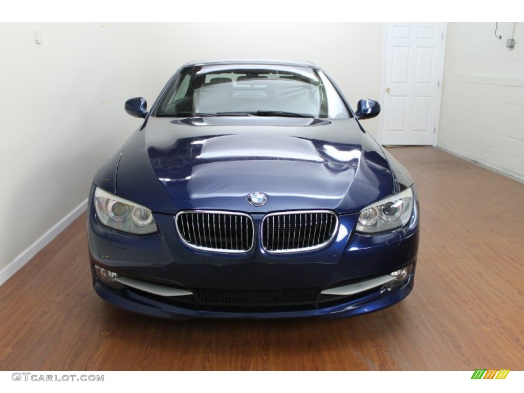 2011 3 Series 335i Convertible - Deep Sea Blue Metallic / Oyster/Black Dakota Leather photo #13