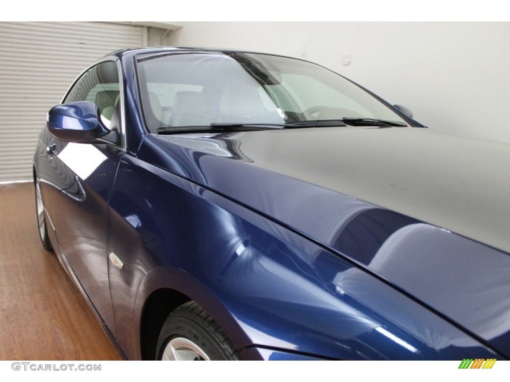 2011 3 Series 335i Convertible - Deep Sea Blue Metallic / Oyster/Black Dakota Leather photo #15