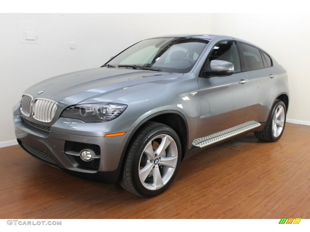 2009 X6 xDrive50i - Space Grey Metallic / Black Alcantara/Leather photo #1