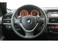 Black Alcantara/Leather Steering Wheel Photo for 2009 BMW X6 #68412374