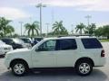 2008 White Suede Ford Explorer XLT  photo #11