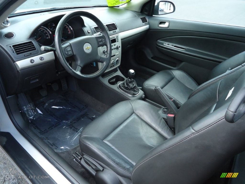 Ebony Interior 2006 Chevrolet Cobalt SS Supercharged Coupe Photo #68412739
