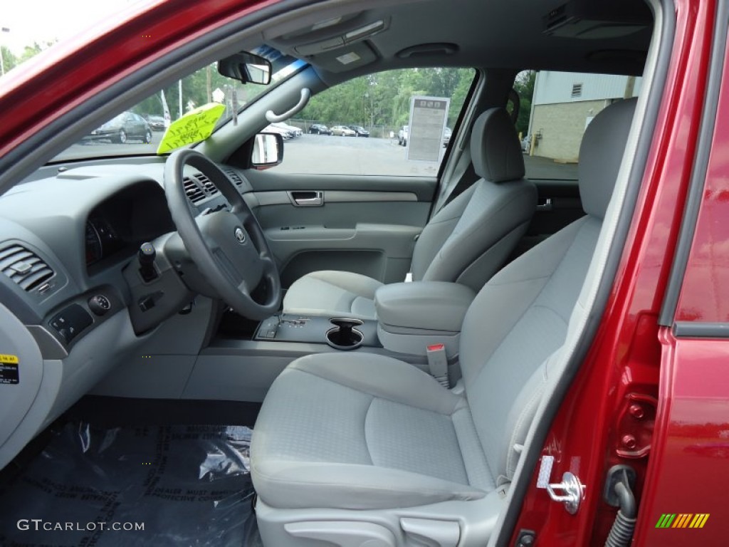 2009 Kia Borrego LX V6 4x4 Front Seat Photo #68412971