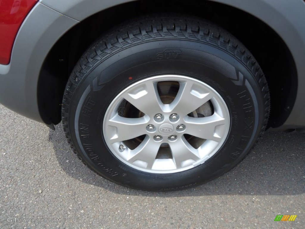 2009 Kia Borrego LX V6 4x4 Wheel Photo #68413052